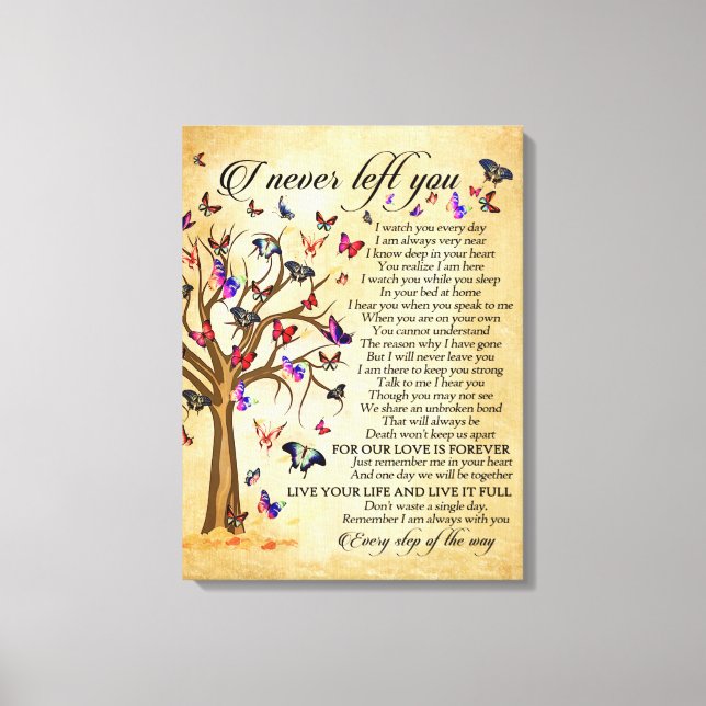 Stretched Canvas Print Keeping Your Memories (Front)