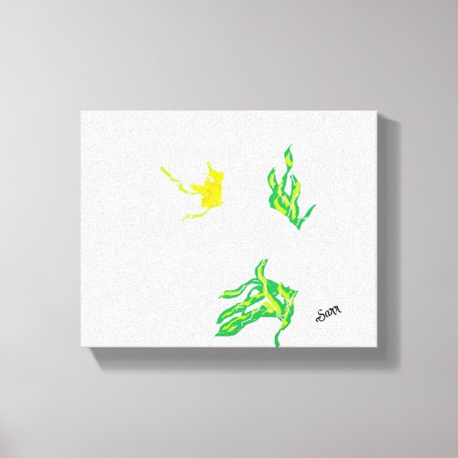 Stretched Canvas Print ; Lily (Front)