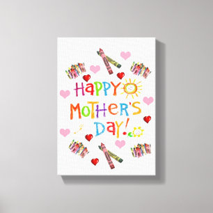 Stretched Canvas Print Mother's Day Canvas