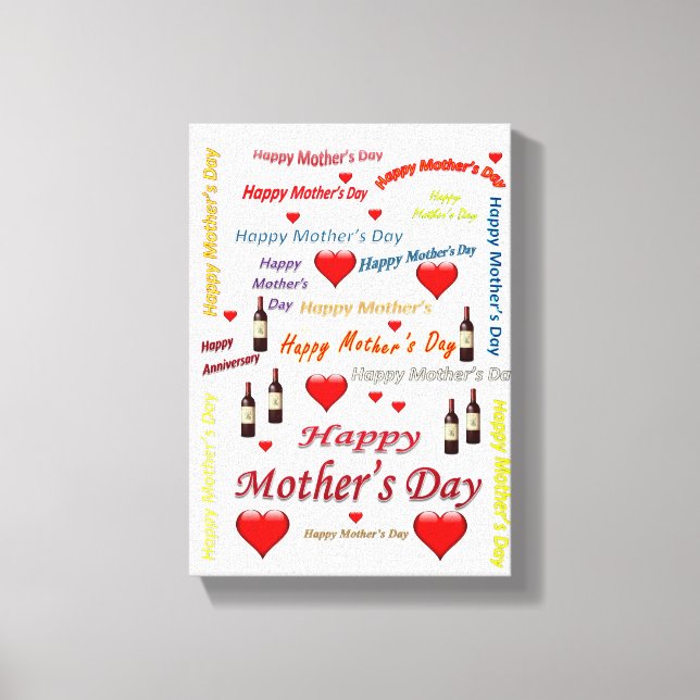 Stretched Canvas Print Mother's Day Canvas (Front)