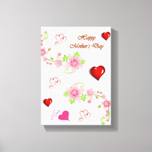 Stretched Canvas Print Mother's Day Canvas