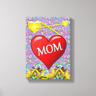 Stretched Canvas Print Mother's Day Canvas