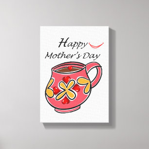 Stretched Canvas Print Mother's Day Canvas