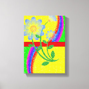 Stretched Canvas Print Mother's Day Floral
