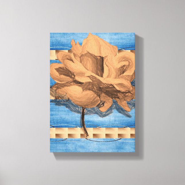 Stretched Canvas Print Mother's Day Floral (Front)