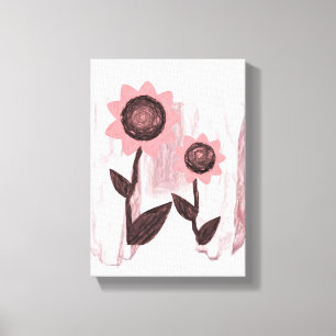Stretched Canvas Print Mother's Day Floral
