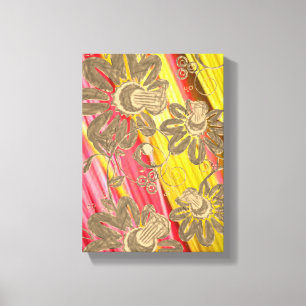 Stretched Canvas Print Mother's Day Floral