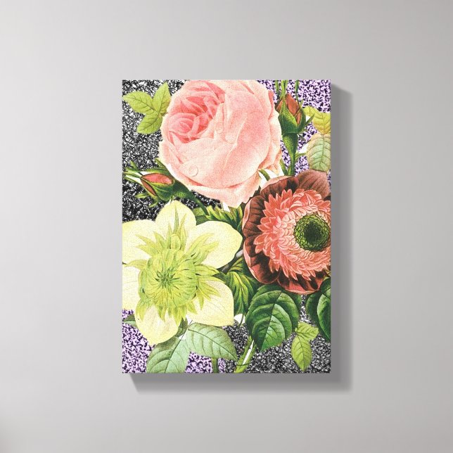Stretched Canvas Print Mother's Day Floral (Front)