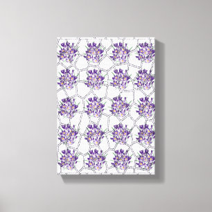 Stretched Canvas Print Mother's Day Floral