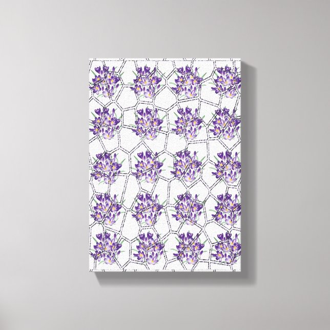 Stretched Canvas Print Mother's Day Floral (Front)