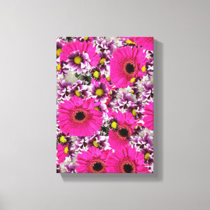 Stretched Canvas Print Mother's Day Floral