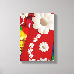 Stretched Canvas Print Mother's Day Floral