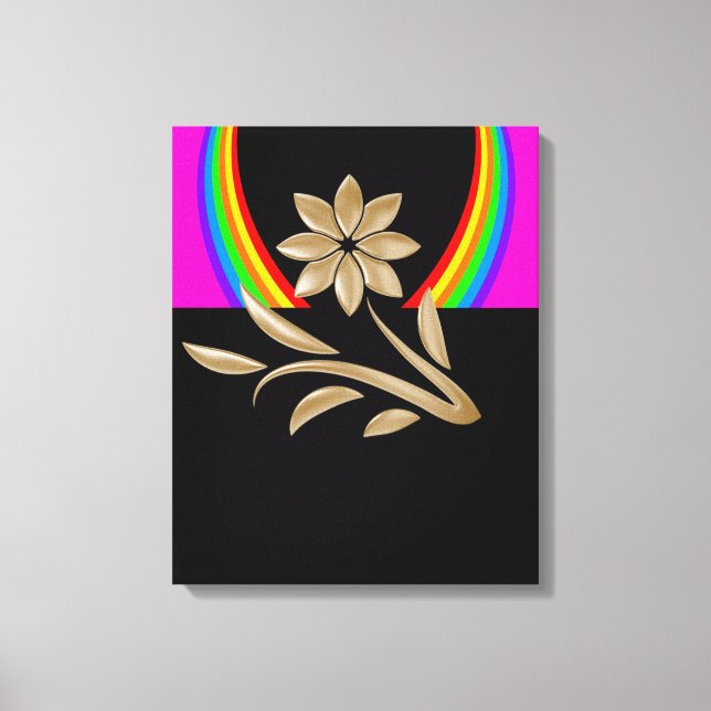 Stretched Canvas Print Mother's Day Floral (Front)