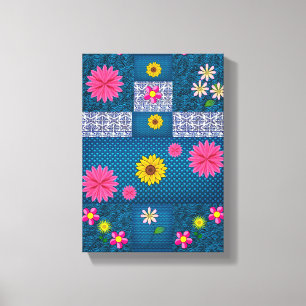 Stretched Canvas Print Mother's Day Floral