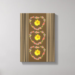 Stretched Canvas Print Mother's Day Floral