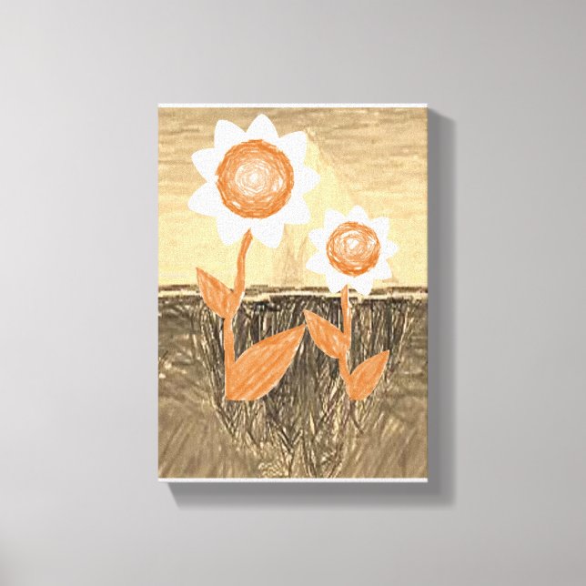 Stretched Canvas Print Mother's Day Floral (Front)