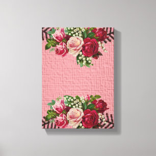 Stretched Canvas Print Mother's Day Floral