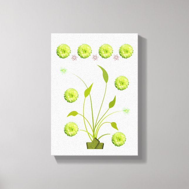 Stretched Canvas Print Mother's Day Floral (Front)