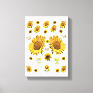 Stretched Canvas Print Mother's Day Floral