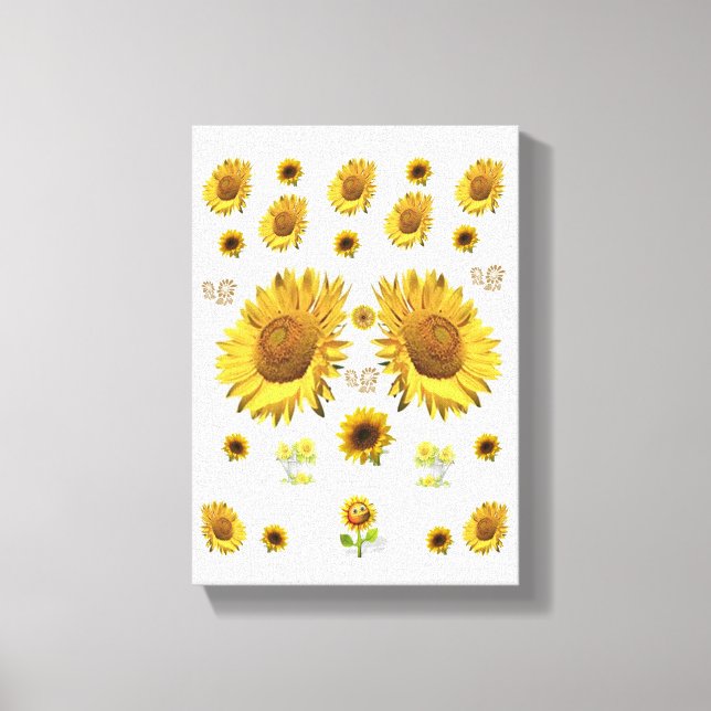 Stretched Canvas Print Mother's Day Floral (Front)