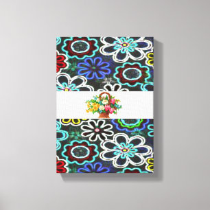 Stretched Canvas Print Mother's Day Floral