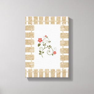 Stretched Canvas Print Mother's Day Floral