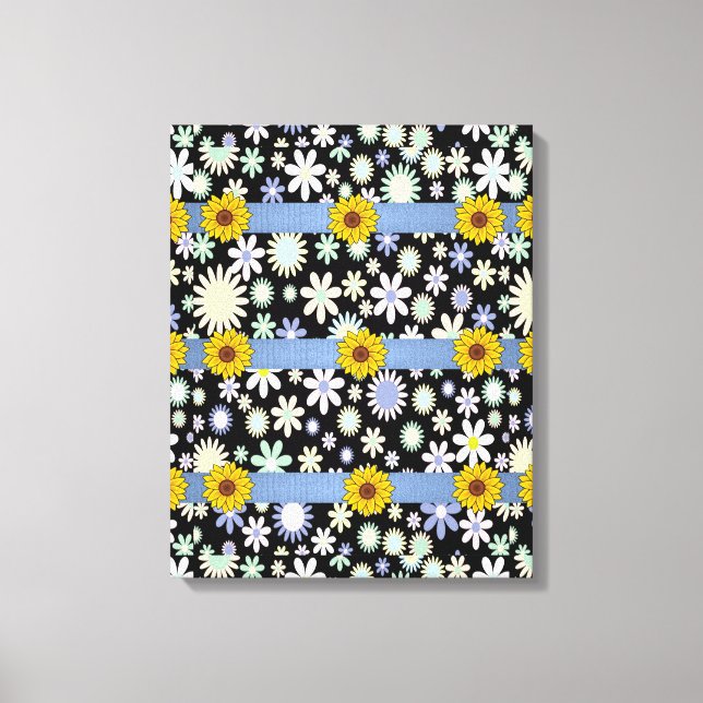 Stretched Canvas Print Mother's Day Floral (Front)