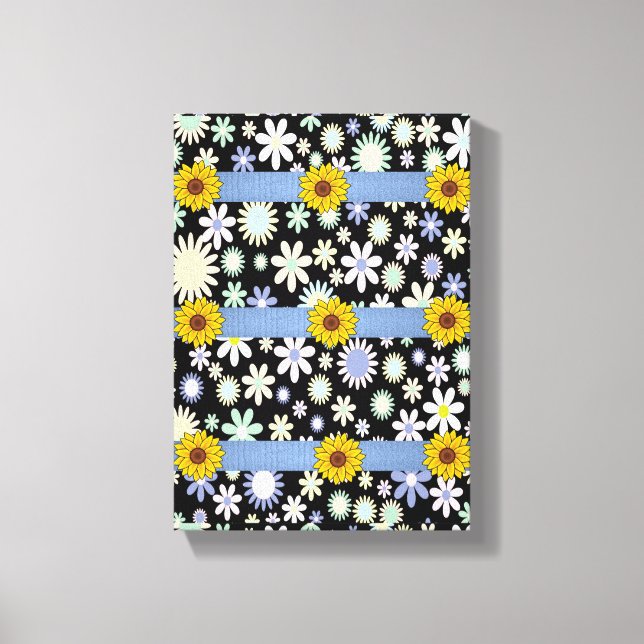 Stretched Canvas Print Mother's Day Floral (Front)