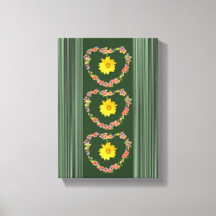 Stretched Canvas Print Mother's Day Floral