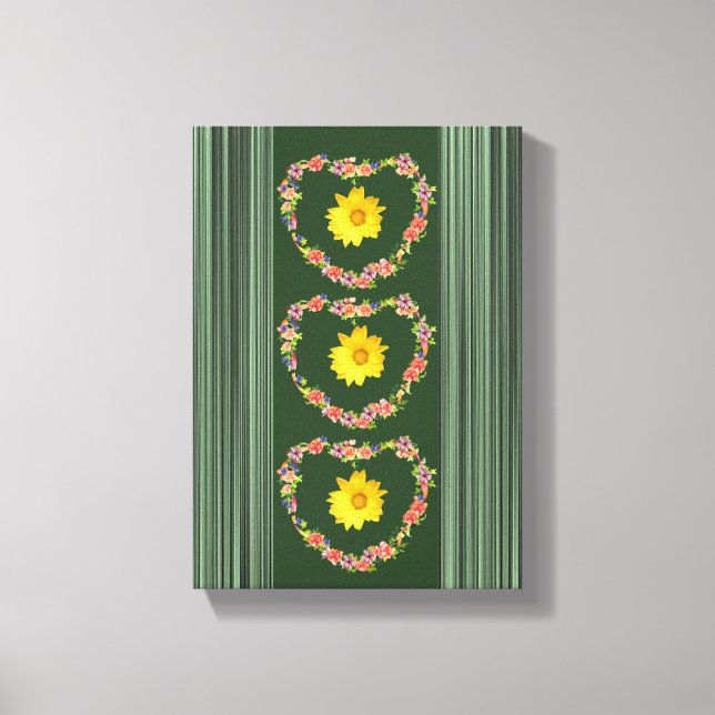 Stretched Canvas Print Mother's Day Floral (Front)