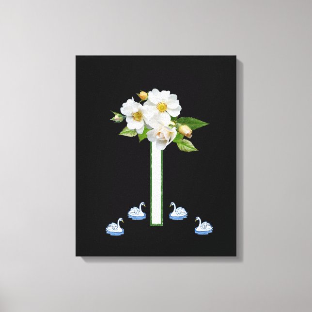 Stretched Canvas Print Mother's Day Floral (Front)