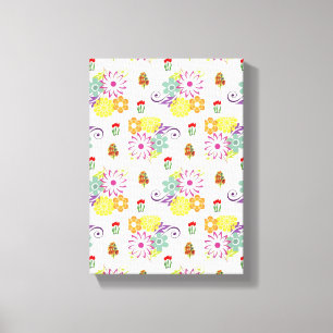 Stretched Canvas Print Mother's Day Floral