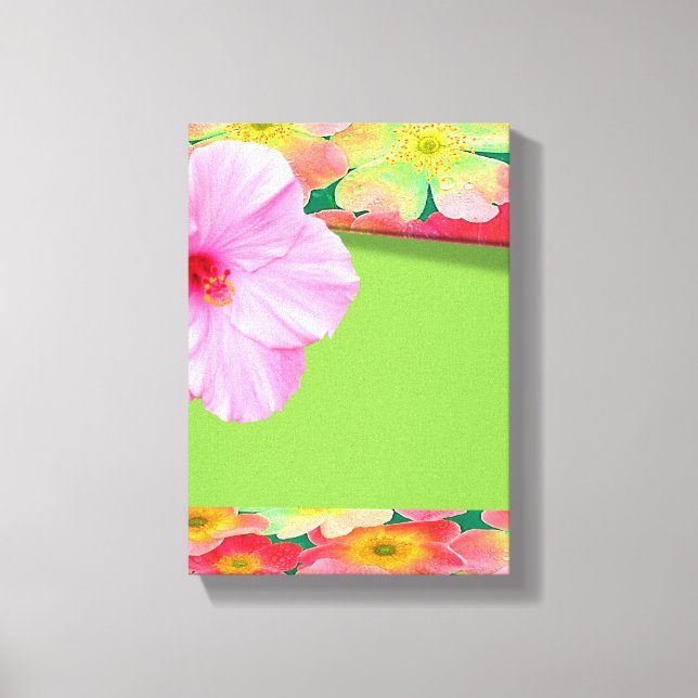 Stretched Canvas Print Mother's Day Floral (Front)