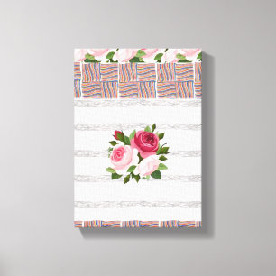 Stretched Canvas Print Mother's Day Floral