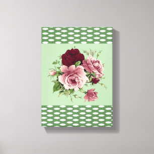 Stretched Canvas Print Mother's Day Floral