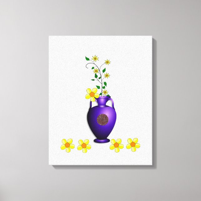 Stretched Canvas Print Mother's Day Floral (Front)