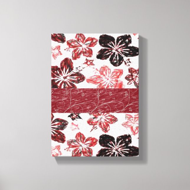 Stretched Canvas Print Mother's Day Floral (Front)
