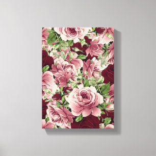 Stretched Canvas Print Mother's Day Floral