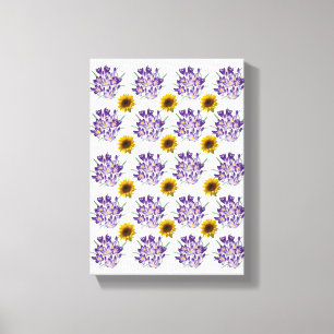 Stretched Canvas Print Mother's Day Floral