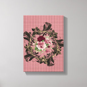 Stretched Canvas Print Mother's Day Floral