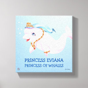 Stretched Canvas Print Princess Eviana