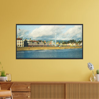 Stretched Canvas Print - Santa Cruz