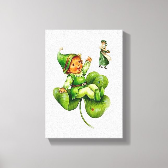 Stretched Canvas Print St. Patrick's Day (Front)