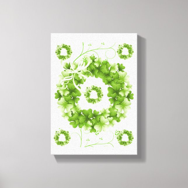 Stretched Canvas Print St. Patrick's Day (Front)