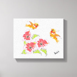 Stretched Canvas Print :  Tropical  Feeling