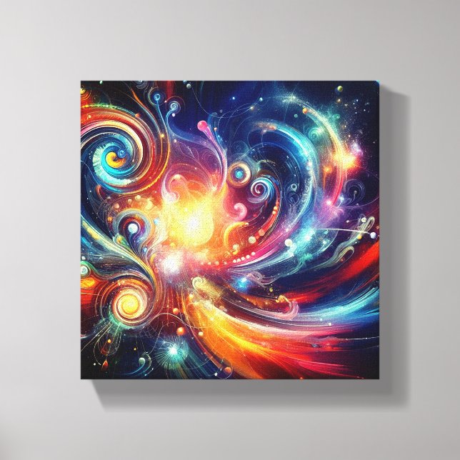 Stretched Canvas Print Universe (Front)