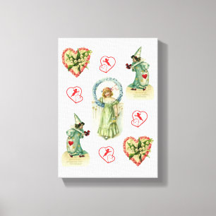Stretched Canvas Print Valentine's Day