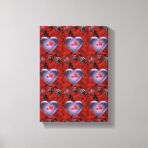 Stretched Canvas Print Valentine's Day