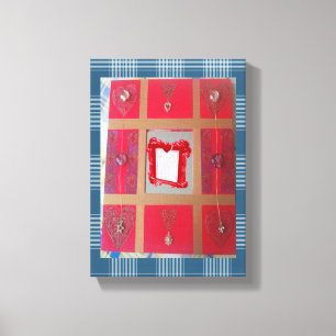 Stretched Canvas Print Valentine's Day