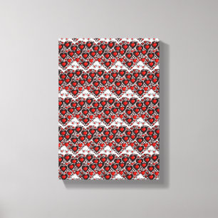Stretched Canvas Print Valentine's Day